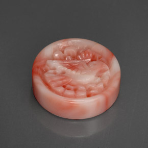 Corallo naturale multicolore da 9,20 ct, forma fantasia, opaco