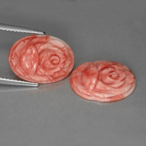 Corallo naturale rosa da  ct, forma fantasia, opaco