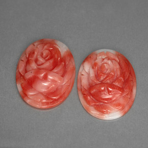 Corallo naturale rosa da  ct, forma fantasia, opaco