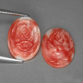 Corallo naturale rosa da  ct, forma fantasia, opaco