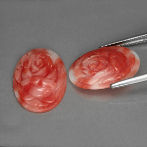 Corallo naturale rosa da  ct, forma fantasia, opaco