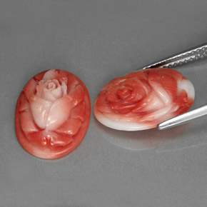 Corallo naturale rosa da  ct, forma fantasia, opaco