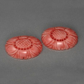 Corallo naturale rosa da  ct, forma fantasia, opaco