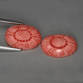Corallo naturale rosa da  ct, forma fantasia, opaco