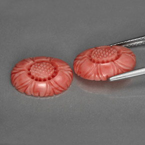 Corallo naturale rosa da  ct, forma fantasia, opaco