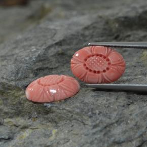 Corallo naturale rosa da  ct, forma fantasia, opaco