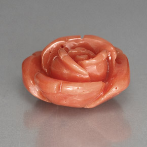 Corallo Color salmone naturale da 6.05 ct, Forma fantasia, Opaco