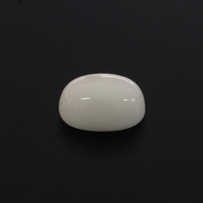 Corallo Bianco naturale da 2.00 ct, Taglio ovale, Opaco