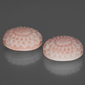 Corallo naturale rosa da  ct, forma fantasia, opaco