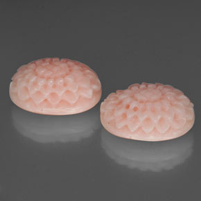 Corallo naturale rosa da  ct, forma fantasia, opaco