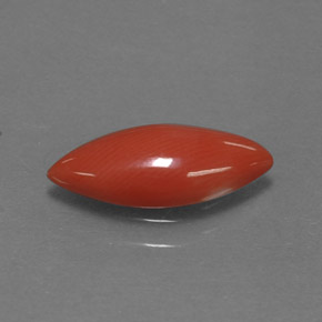 Corallo naturale rosa da 1,18 ct, marchesa, opaco