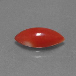 Corallo naturale rosa da 1,30 ct, marchesa, opaco