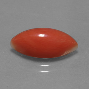 Corallo naturale rosa da 3,54 ct, marchesa, opaco