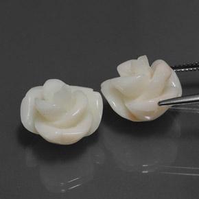 Corallo naturale rosa da 25,34 ct, forma fantasia, opaco