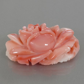 Corallo naturale multicolore da 33,66 ct, forma fantasia, opaco