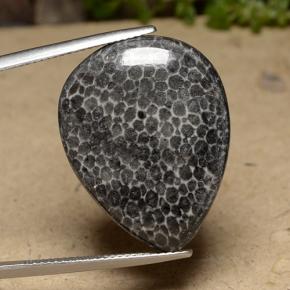 Corallo Multicolore naturale da 22.48 ct, Forma a pera, Opaco