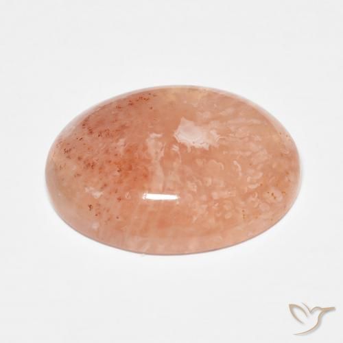 Corallo naturale multicolore da 9,34 ct, taglio ovale, traslucido