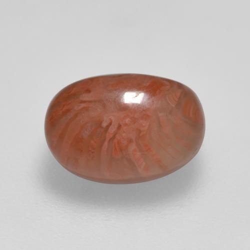 Corallo naturale multicolore da 2,11 ct, taglio ovale, traslucido