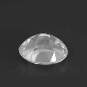 Danburite naturale bianco da 5,36 ct, taglio ovale, VVS-VS