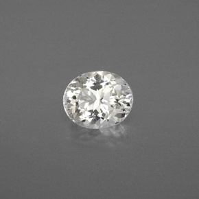 Danburite Bianco naturale da 1.08 ct, Taglio ovale, VVS