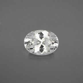 Danburite Bianco naturale da 1.66 ct, Ovale, VVS