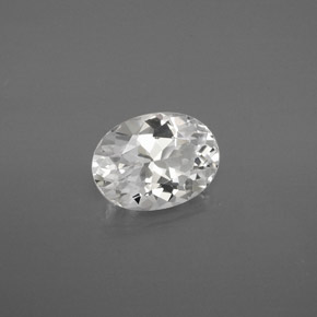 Danburite Bianco naturale da 1.66 ct, Ovale, VVS