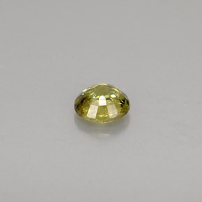 Granato demantoide naturale giallo da 0,28 ct, taglio rotondo, VS-SI