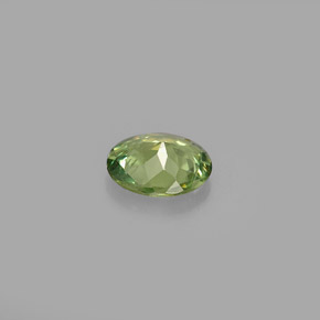 Granato demantoide naturale verde da 0,29 ct, taglio ovale, VVS-VS
