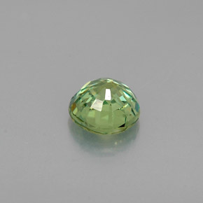 Granato demantoide naturale verde da 0,45 ct, taglio rotondo, VS-SI