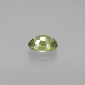 Granato demantoide naturale verde da 0,56 ct, taglio ovale, VVS-VS