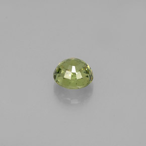 Granato demantoide naturale verde da 0,61 ct, taglio rotondo, VS-SI