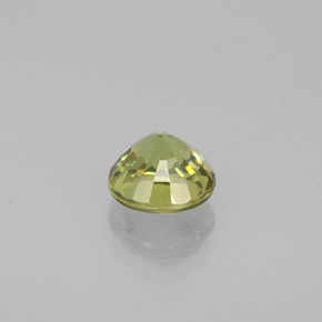 Granato demantoide naturale verde da 0,50 ct, taglio rotondo, VS