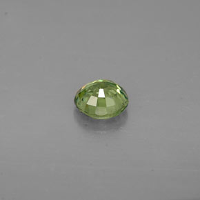 Granato demantoide naturale verde da 0,47 ct, taglio rotondo, VS
