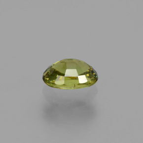 Granato demantoide naturale verde da 0,64 ct, taglio ovale, VVS-VS