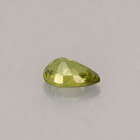 Granato demantoide naturale verde da 0,49 ct, taglio a pera, VS