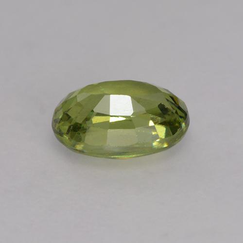 Granato demantoide naturale verde da 0,64 ct, taglio ovale, VS