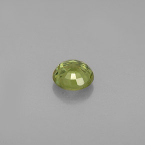 Granato demantoide naturale verde da 0,61 ct, taglio rotondo, VVS-VS