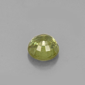 Granato demantoide naturale verde da 0,64 ct, taglio rotondo, VS