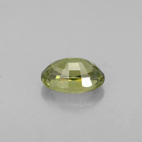 Granato demantoide naturale verde da 0,67 ct, taglio ovale, VVS-VS