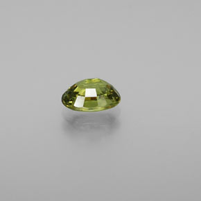 Granato demantoide naturale verde da 0,72 ct, taglio ovale, VVS-VS