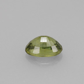 Granato demantoide naturale verde da 0,71 ct, taglio ovale, VVS-VS