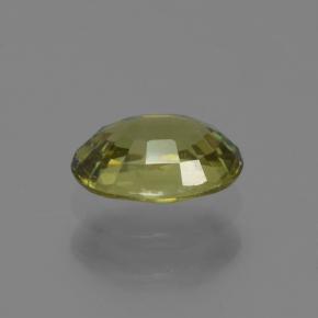 Granato demantoide naturale verde da 0,63 ct, taglio ovale, VS