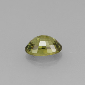 Granato demantoide naturale verde da 0,67 ct, taglio ovale, VVS-VS