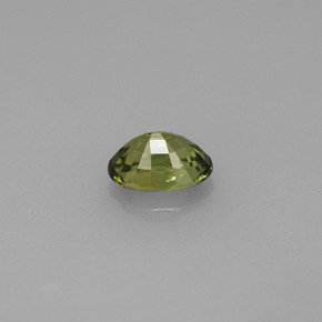 Granato demantoide naturale verde da 0,66 ct, taglio ovale, VVS-VS