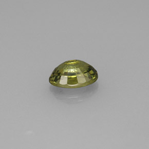 Granato demantoide naturale verde da 0,74 ct, taglio ovale, VVS-VS