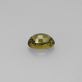 Granato demantoide naturale giallo da 0,77 ct, taglio ovale, VVS-VS