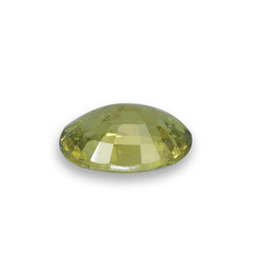 Granato demantoide naturale verde da 0,53 ct, taglio ovale, VS