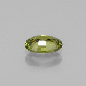 Granato demantoide naturale verde da 0,47 ct, taglio ovale, VVS-VS