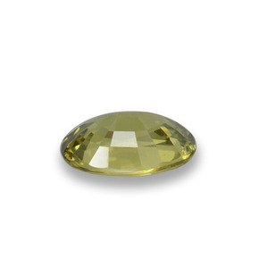 Granato demantoide naturale verde da 0,56 ct, taglio ovale, VS