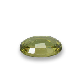 Granato demantoide naturale verde da 0,53 ct, taglio ovale, VS